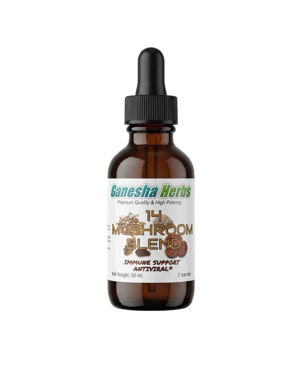 14 Mushroom Blend Liquid Tincture