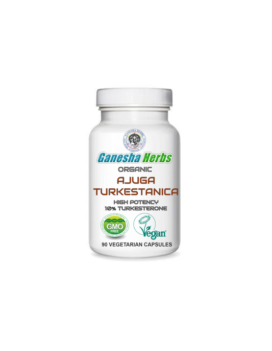 Ajuga Turkestanica 10% Turkesterone 180 capsules image 0