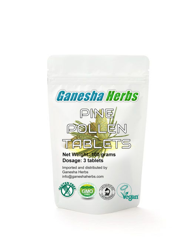 Pine Pollen 200x500mg Tablets /100 grams image 0